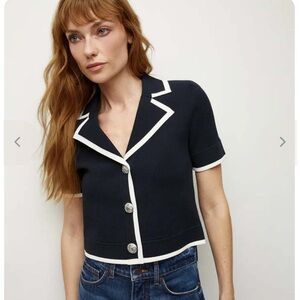 NWT - Veronica Beard Stovall Knitted Jacket - SIZE S